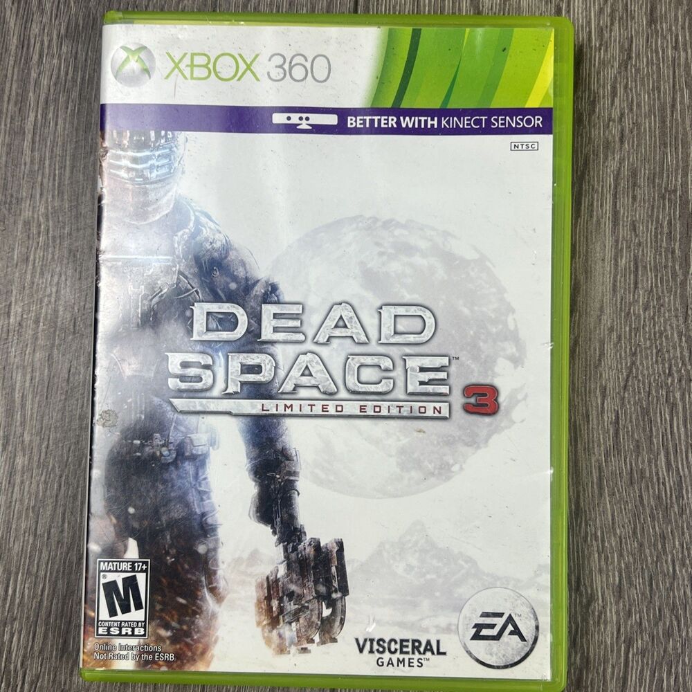 Dead Space 3 2 Disc Microsoft Xbox 360 2013 CIB Complete Tested Working